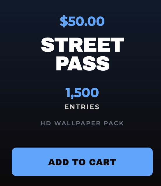Street Pass — 1,500 Entries